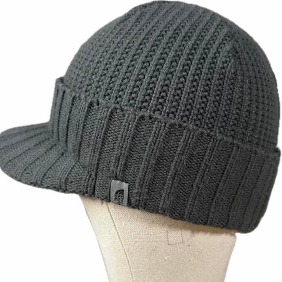 The North Face Other - The North Face GTO Knit Buster Beanie Visor Hat - Gray